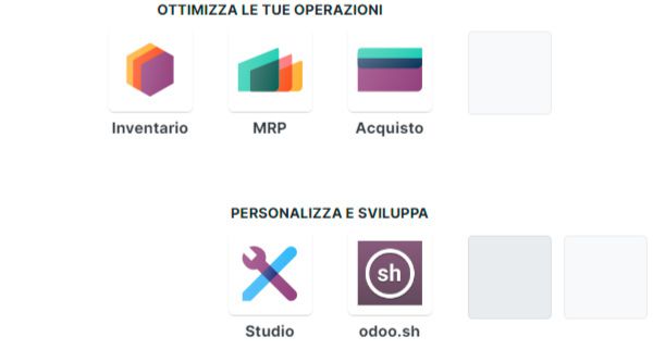 Odoo - Esempio 3 per tre colonne